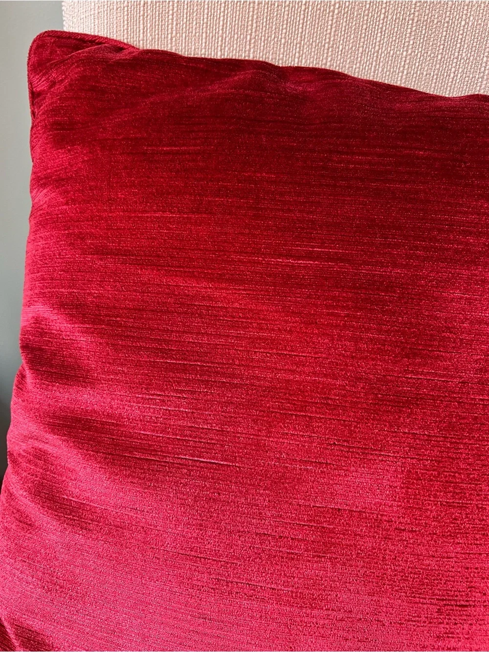 Plush Red Velvet Throw Pillow Pier 1